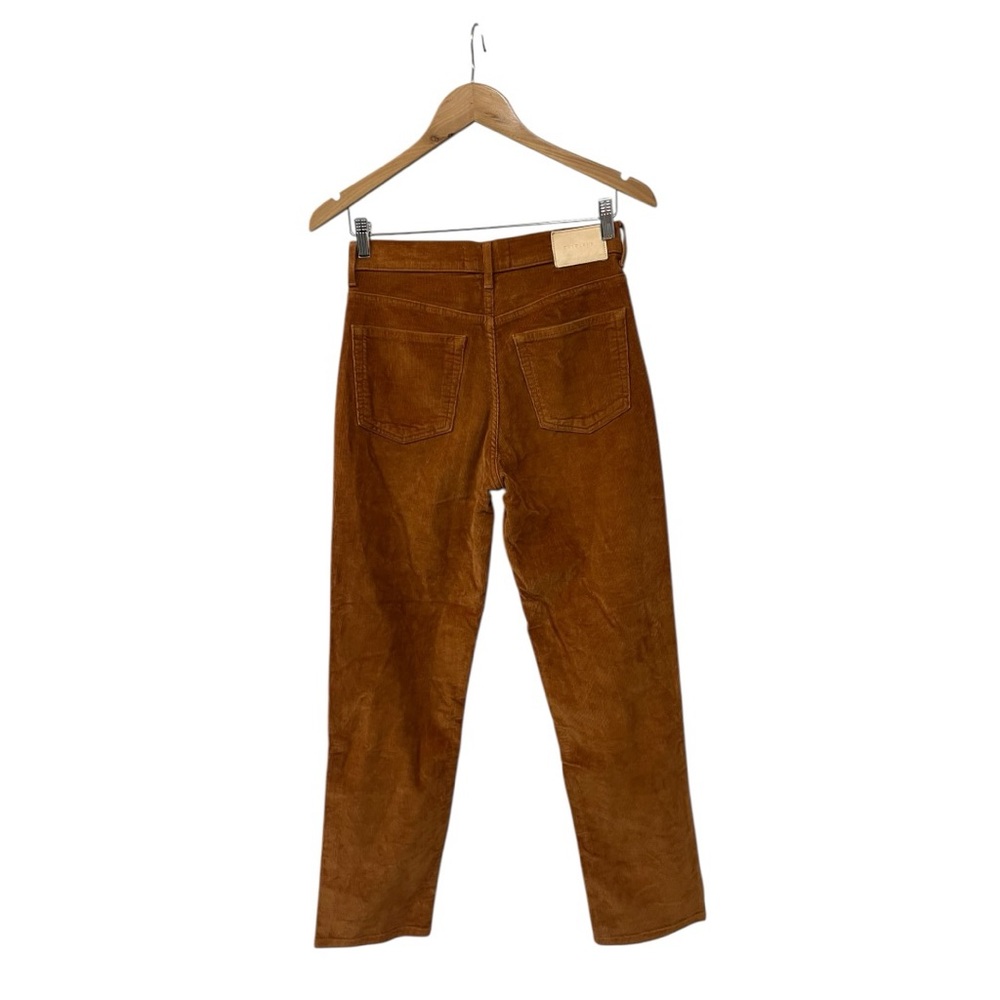 Everlane Baby Cord Cheeky Corduroy Pants Acorn Brown 26 - Picture 4 of 6